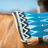 Woven Wool Western Saddle Pad - Equiluxe Tack - Equiluxe Tack