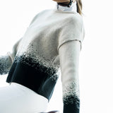 Hannah Childs Wren Ombre Crew Neck Sweater