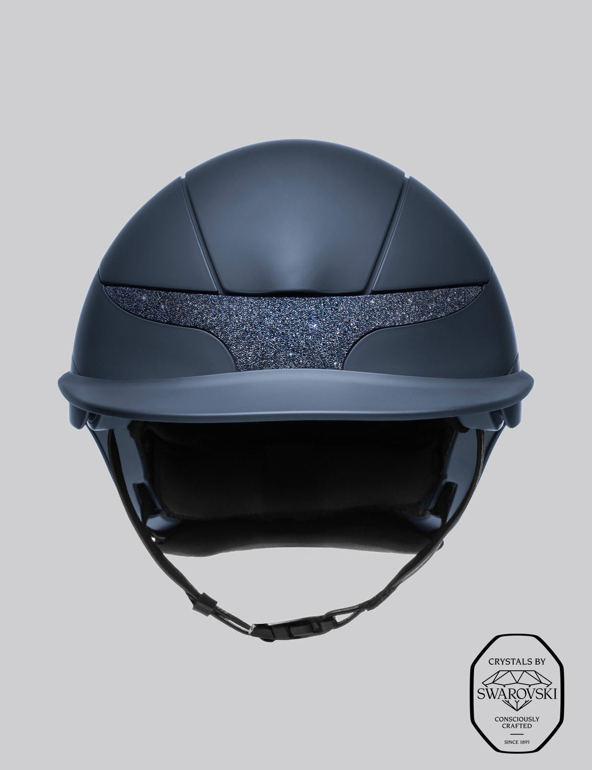 XANTO HELMET with Swarovski Front Swoosh – Standard Visor - Equiline - Equiluxe Tack