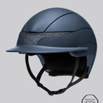 XANTO HELMET with Swarovski Front Swoosh – Standard Visor - Equiline - Equiluxe Tack