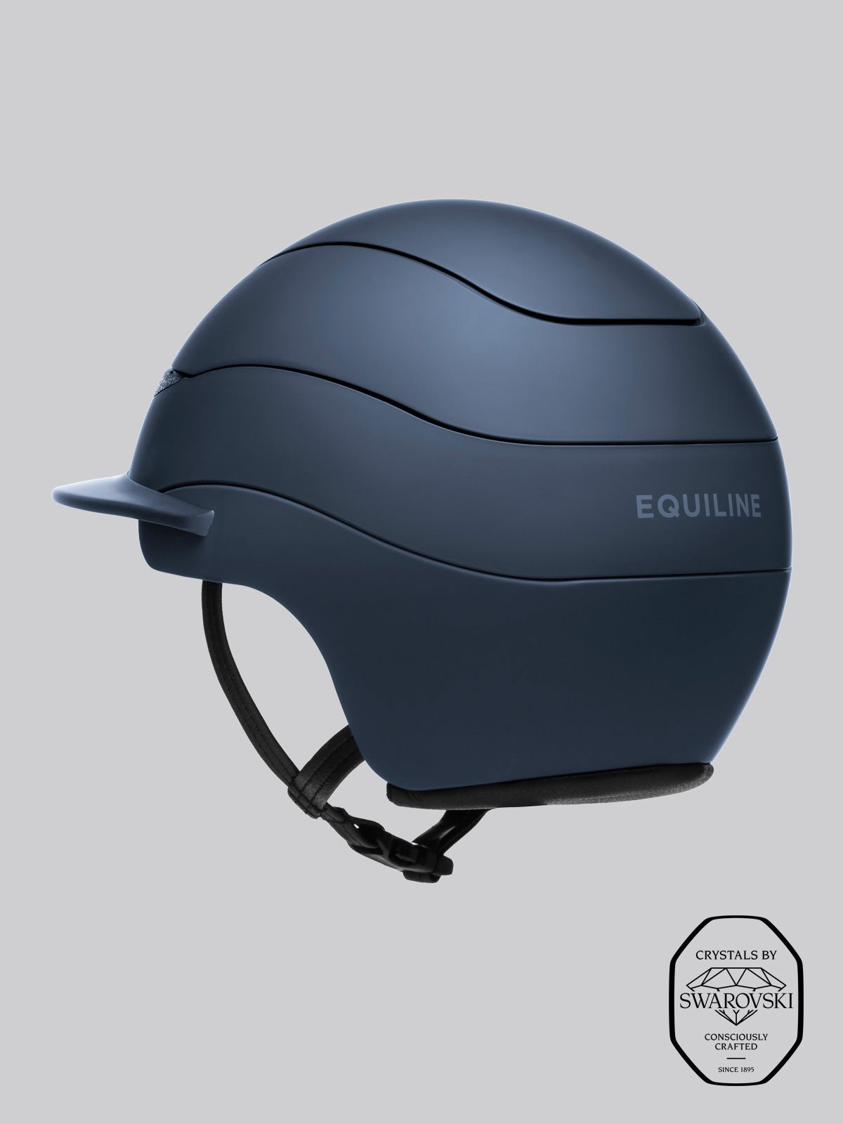 XANTO HELMET with Swarovski Front Swoosh – Standard Visor - Equiline - Equiluxe Tack