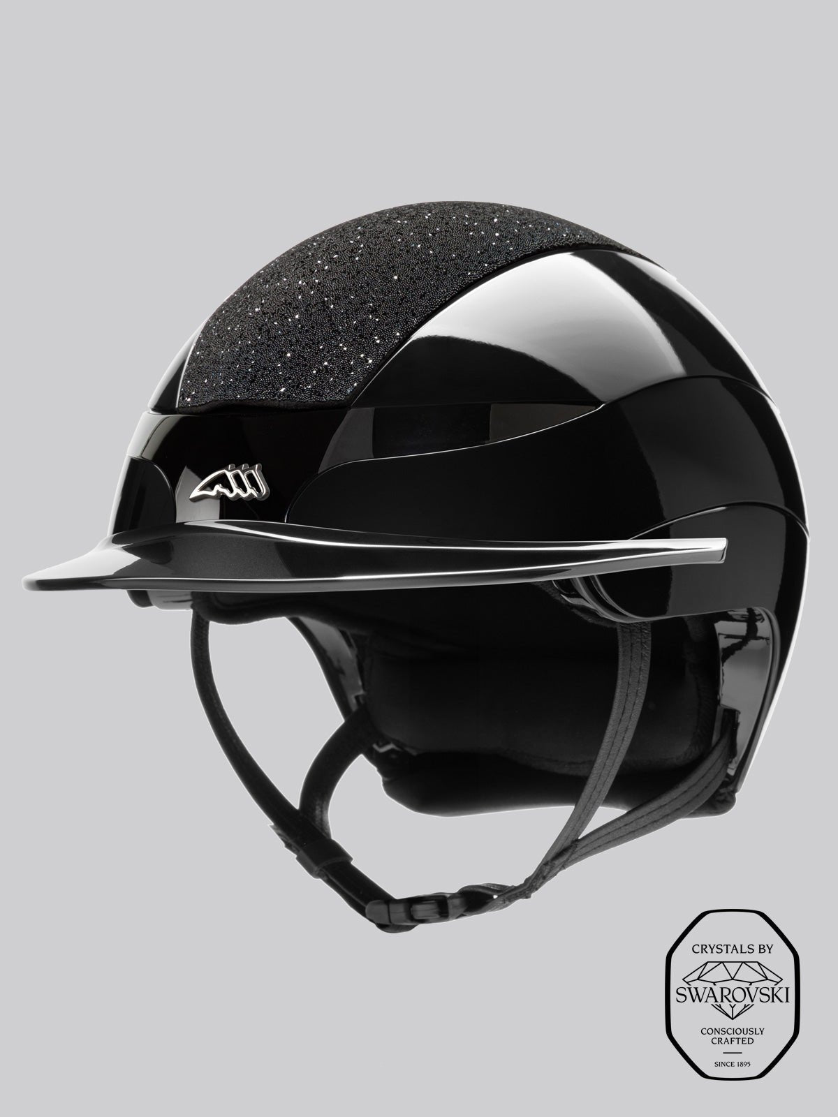 XANTO HELMET with Swarovski Top and LOGO - Standard Visor - Equiline - Equiluxe Tack