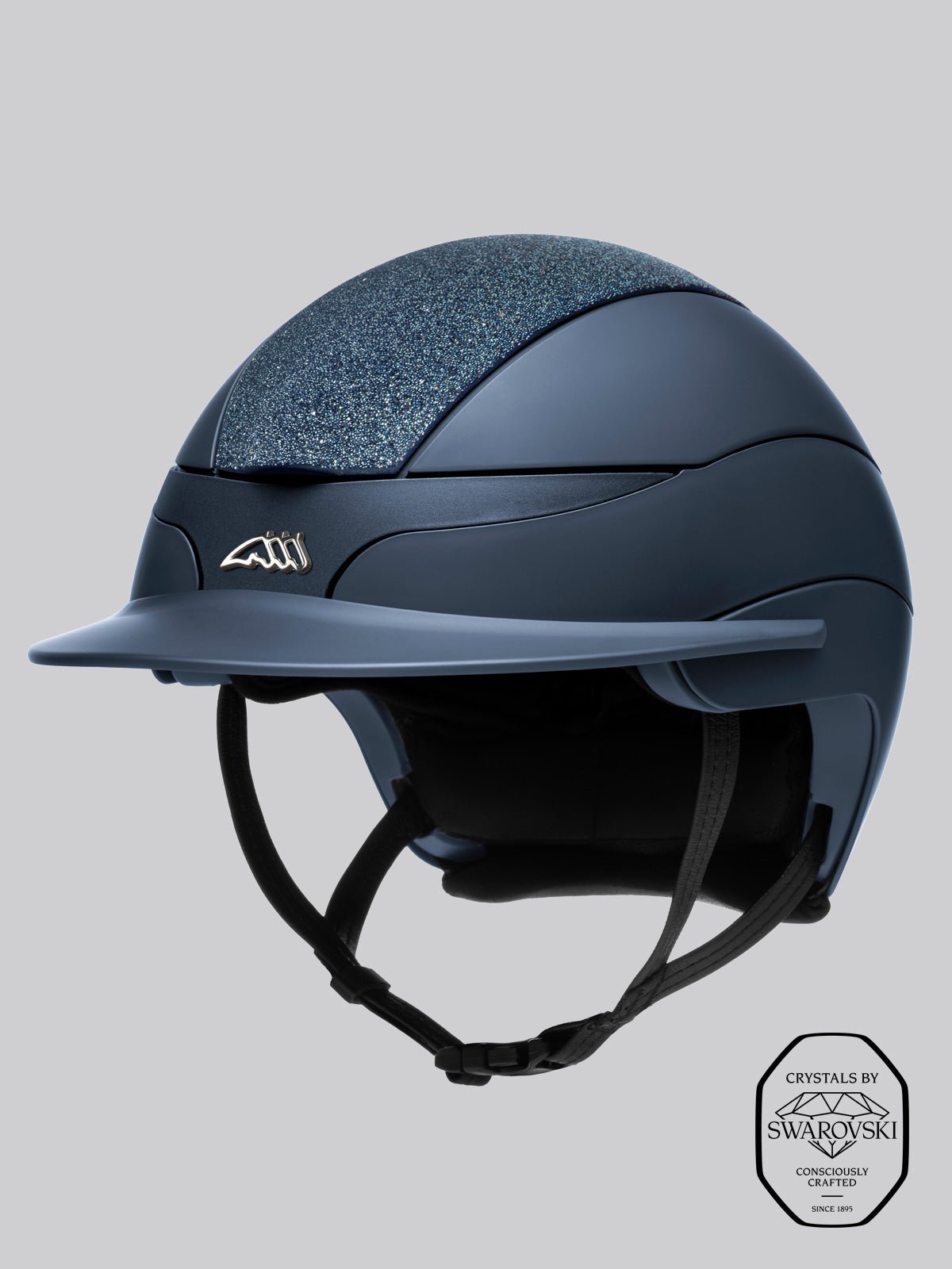 XANTO HELMET with Swarovski Top and LOGO - Standard Visor - Equiline - Equiluxe Tack