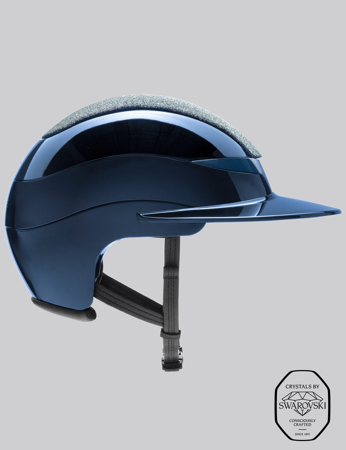 XANTO Helmet with Swarovski Top – Sun Visor - Equiline - Equiluxe Tack