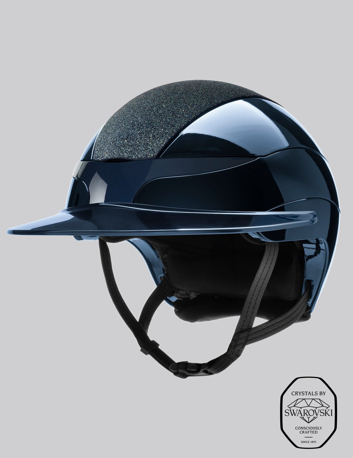 XANTO Helmet with Swarovski Top – Sun Visor - Equiline - Equiluxe Tack