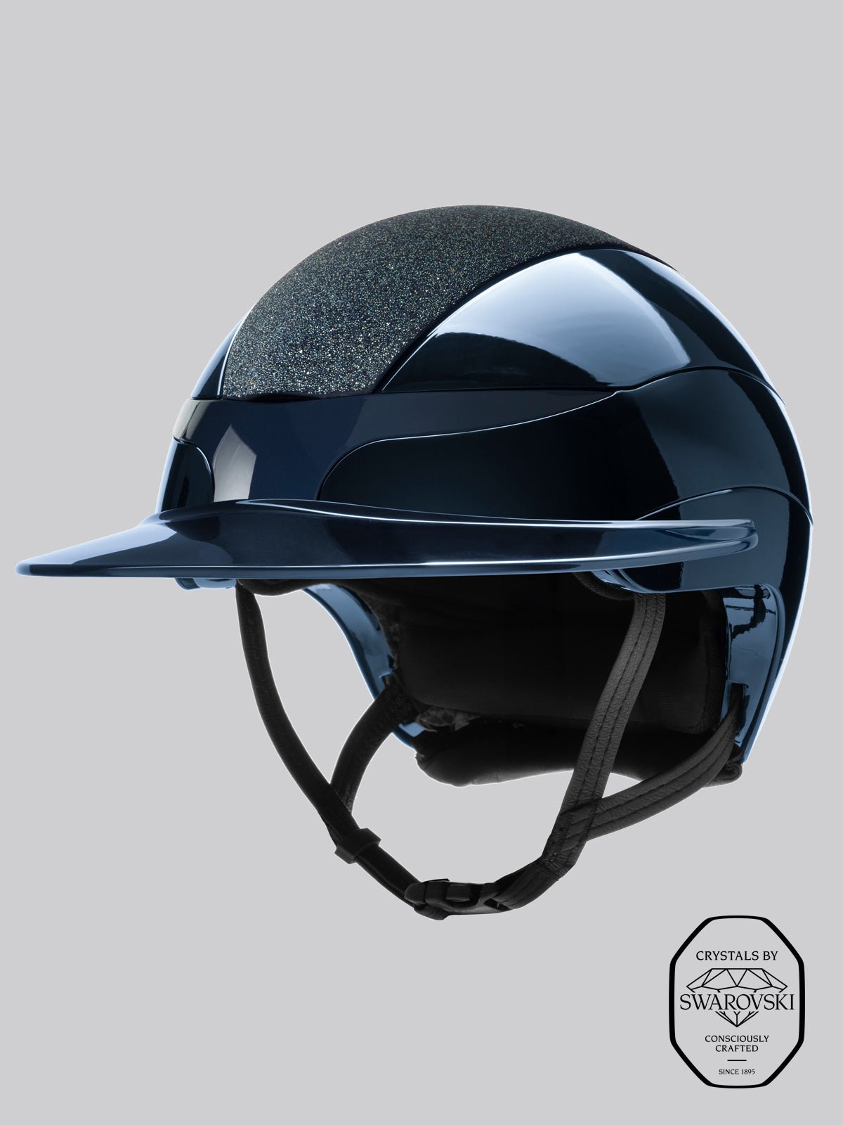 XANTO Helmet with Swarovski Top – Sun Visor - Equiline - Equiluxe Tack