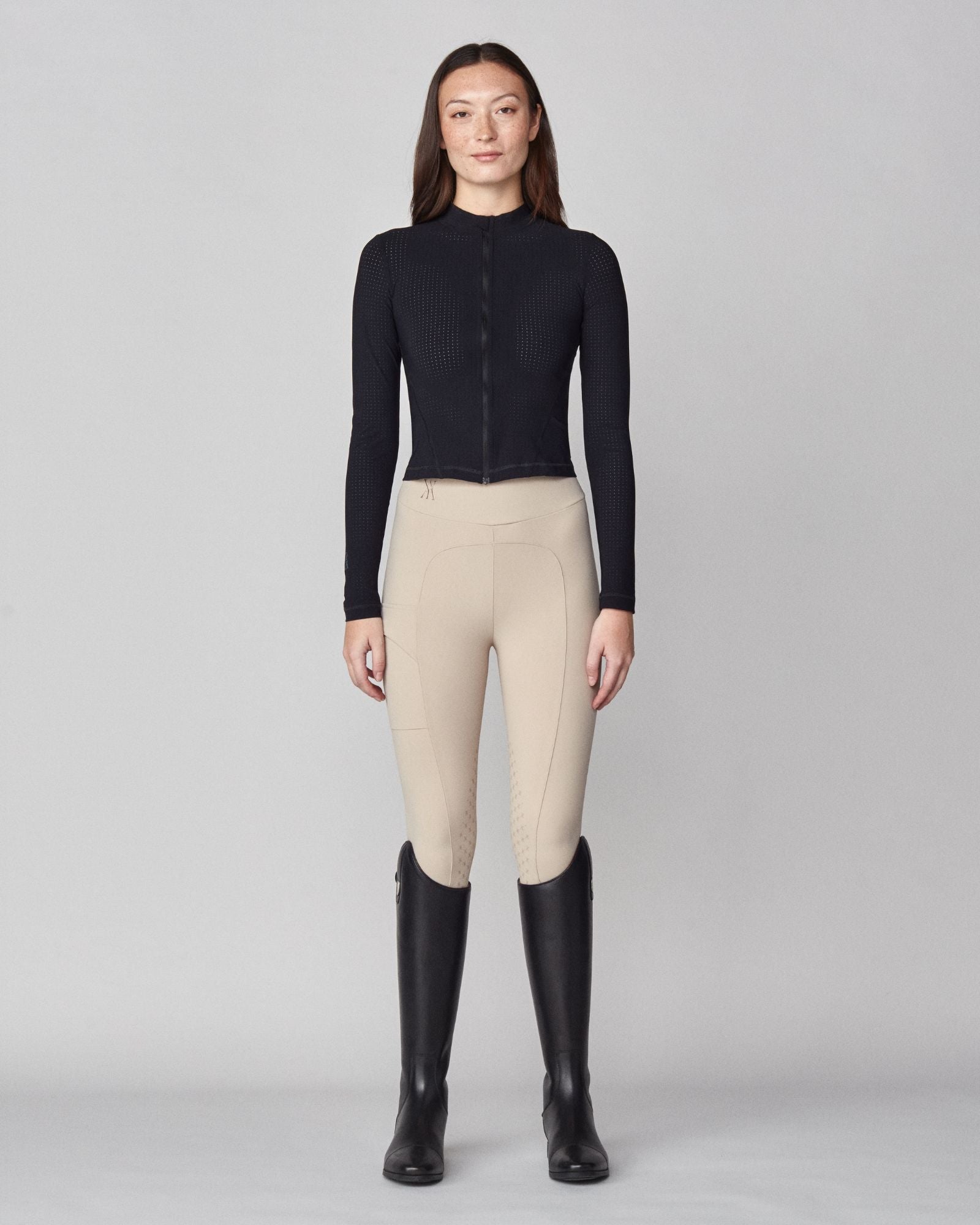 Yagya AirTech Full Zip Black - Yagya - Equiluxe Tack