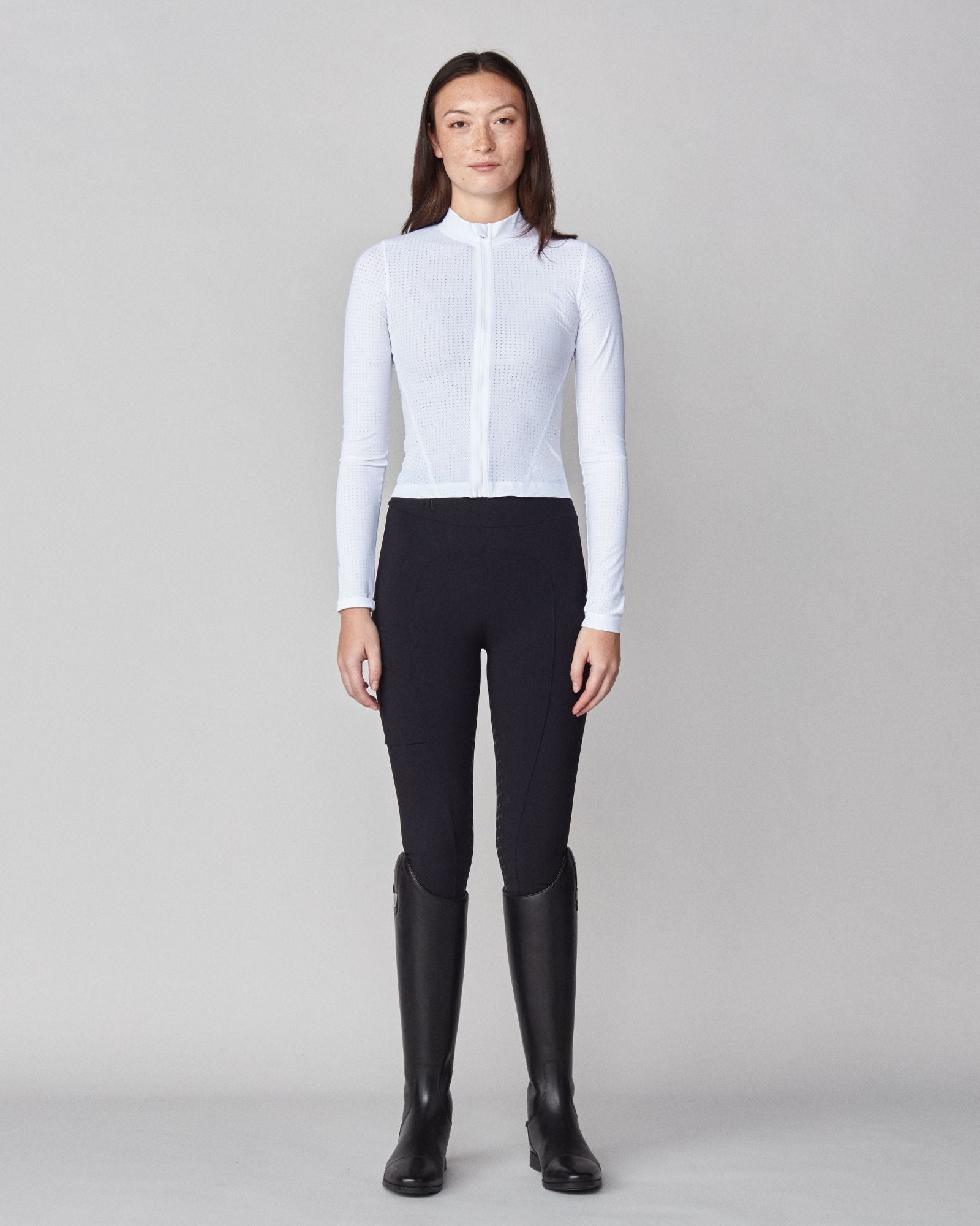 Yagya AirTech Full Zip White - Yagya - Equiluxe Tack