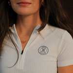 Yagya AirTech Half Zip White - Yagya - Equiluxe Tack