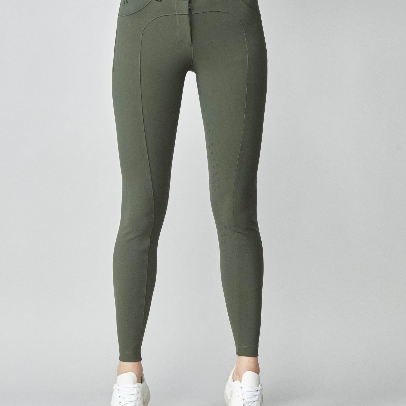 Yagya Compression Performance Breeches Green - Yagya - Equiluxe Tack