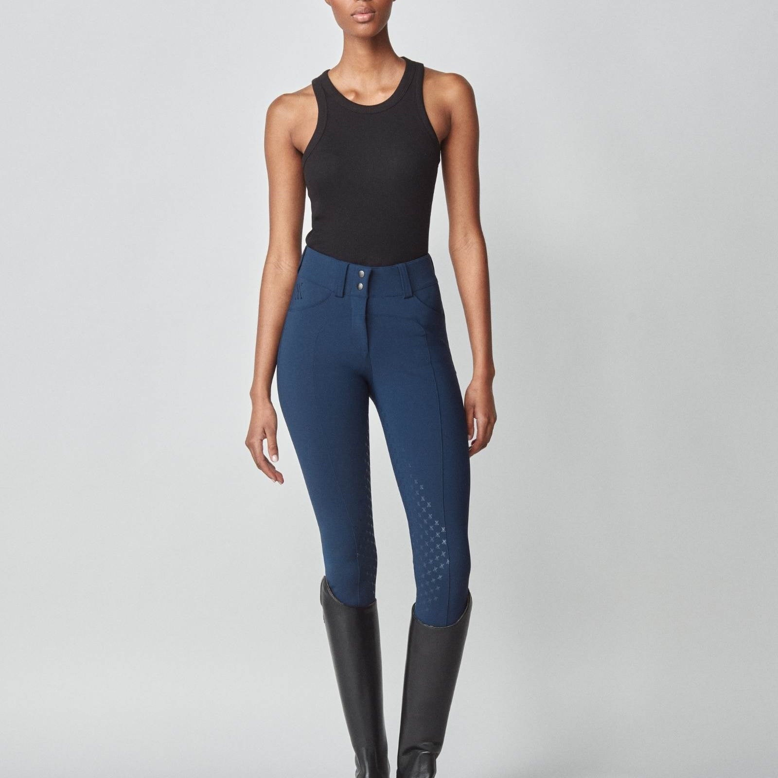 Yagya Compression Performance Breeches Navy - Yagya - Equiluxe Tack