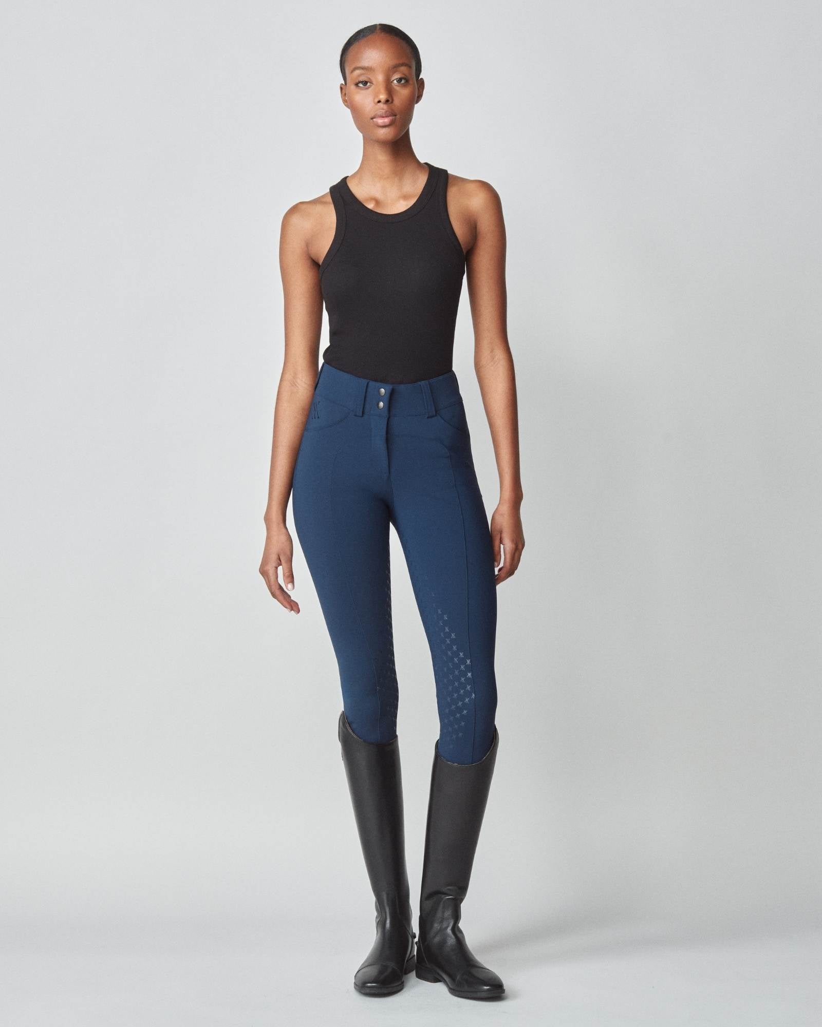 Yagya Compression Performance Breeches Navy - Yagya - Equiluxe Tack