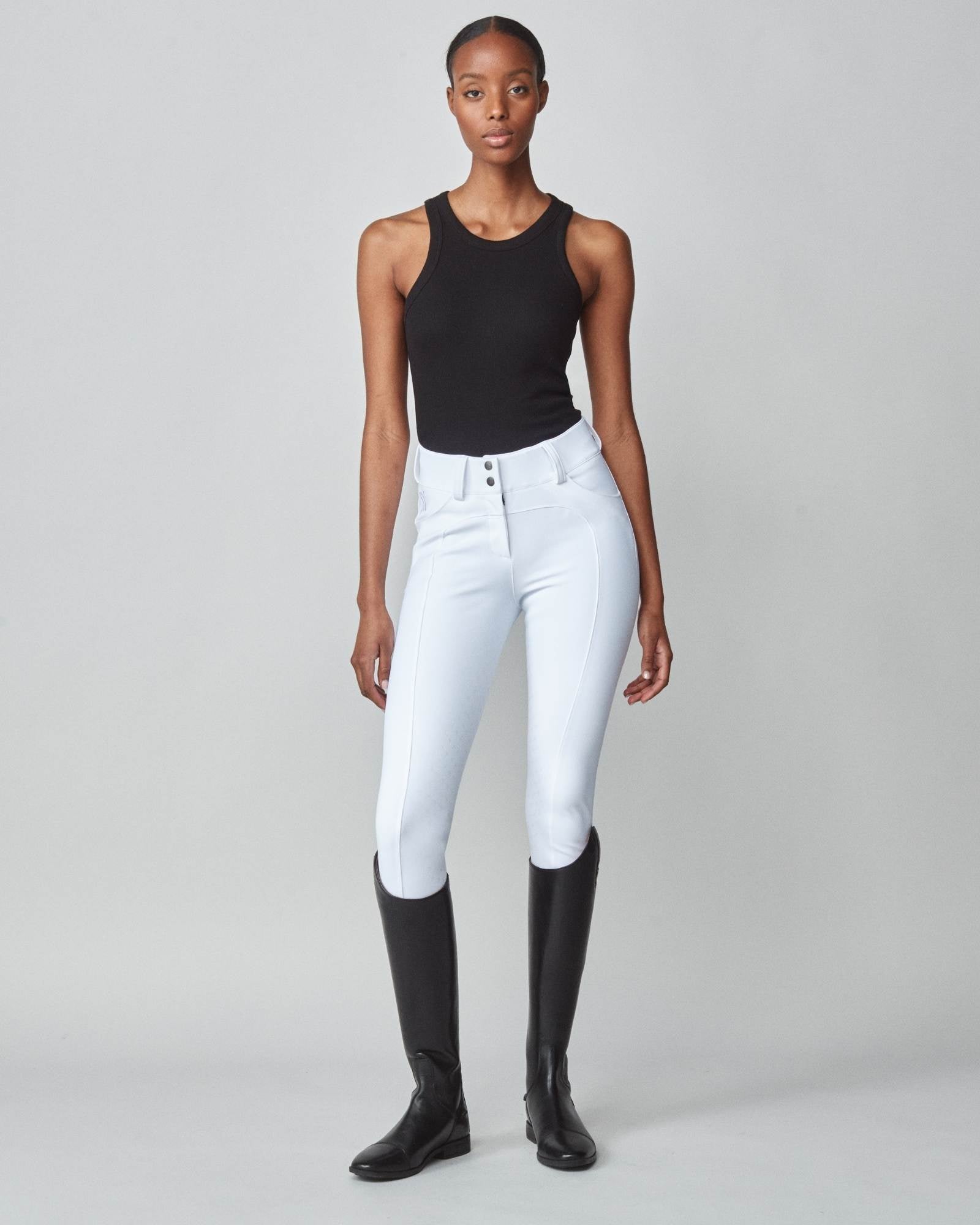 Yagya Compression Performance Breeches White - Yagya - Equiluxe Tack