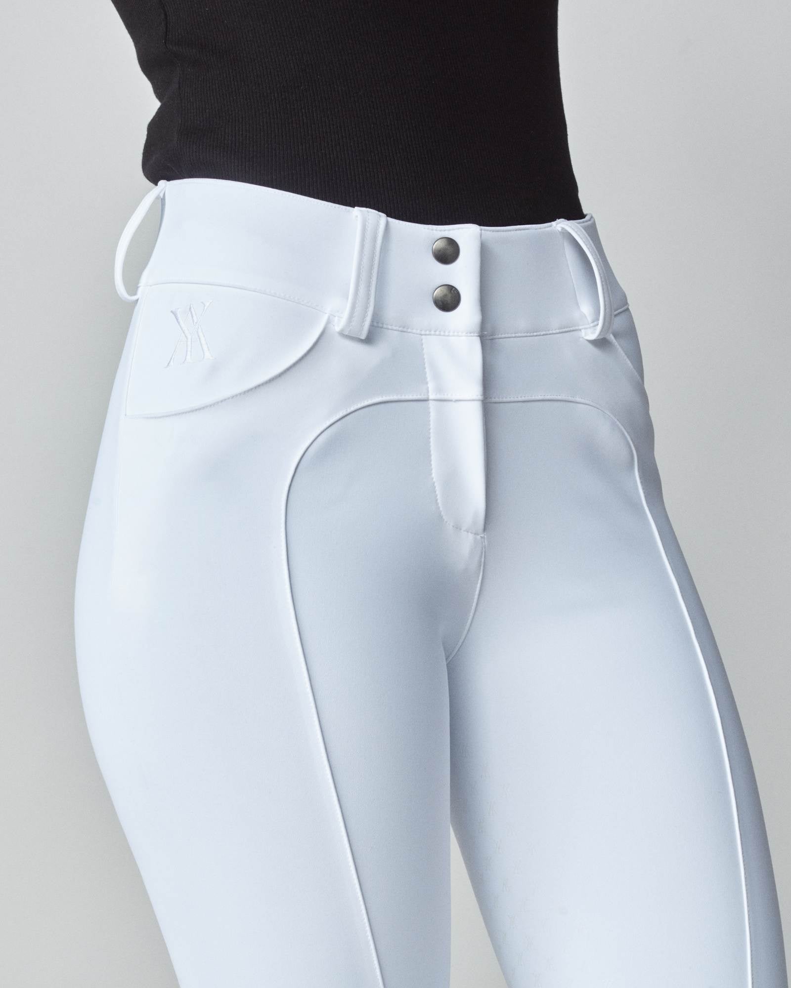 Yagya Compression Performance Breeches White - Yagya - Equiluxe Tack