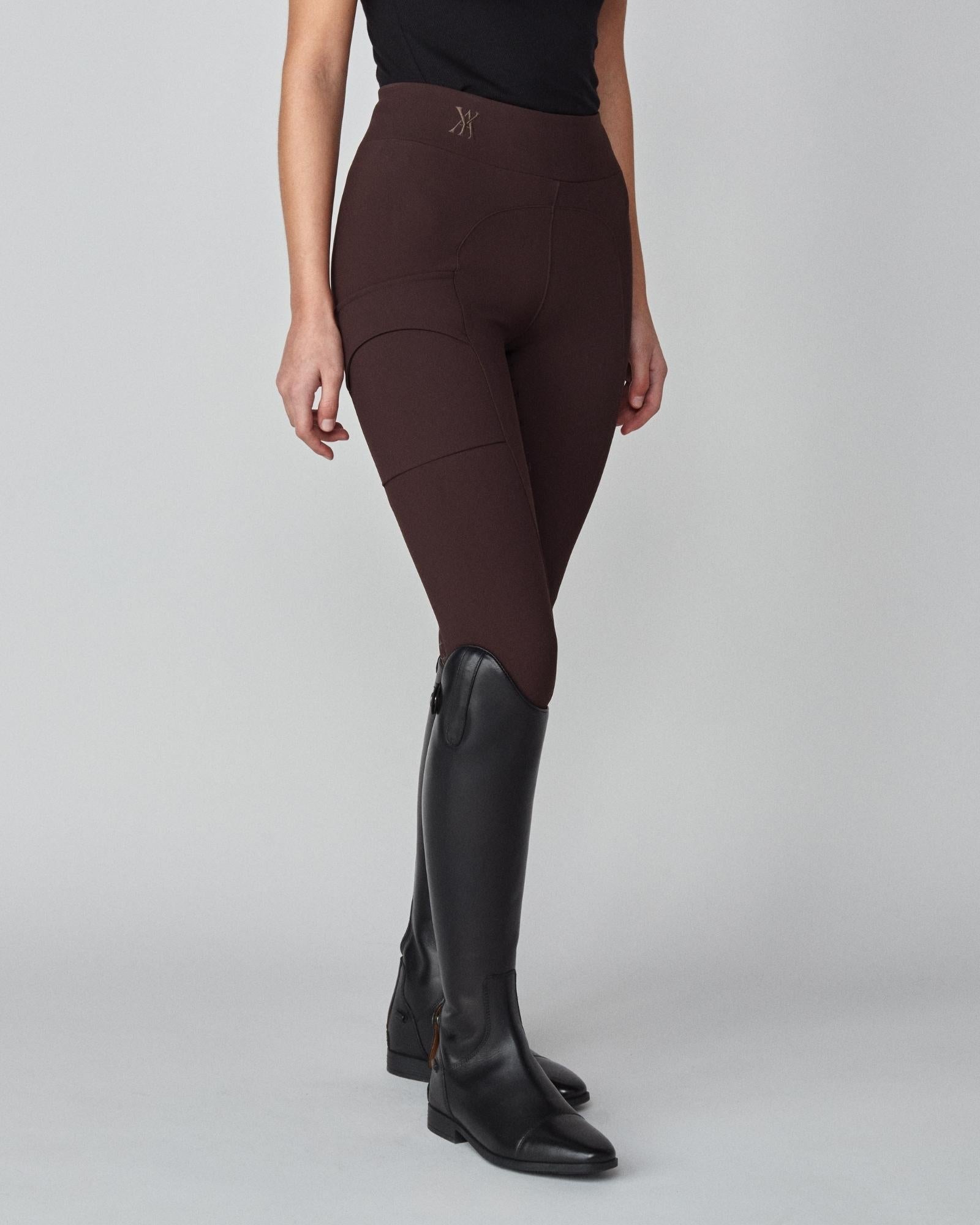 Yagya Compression Pull - On Breeches - Dark Brown - Yagya - Equiluxe Tack