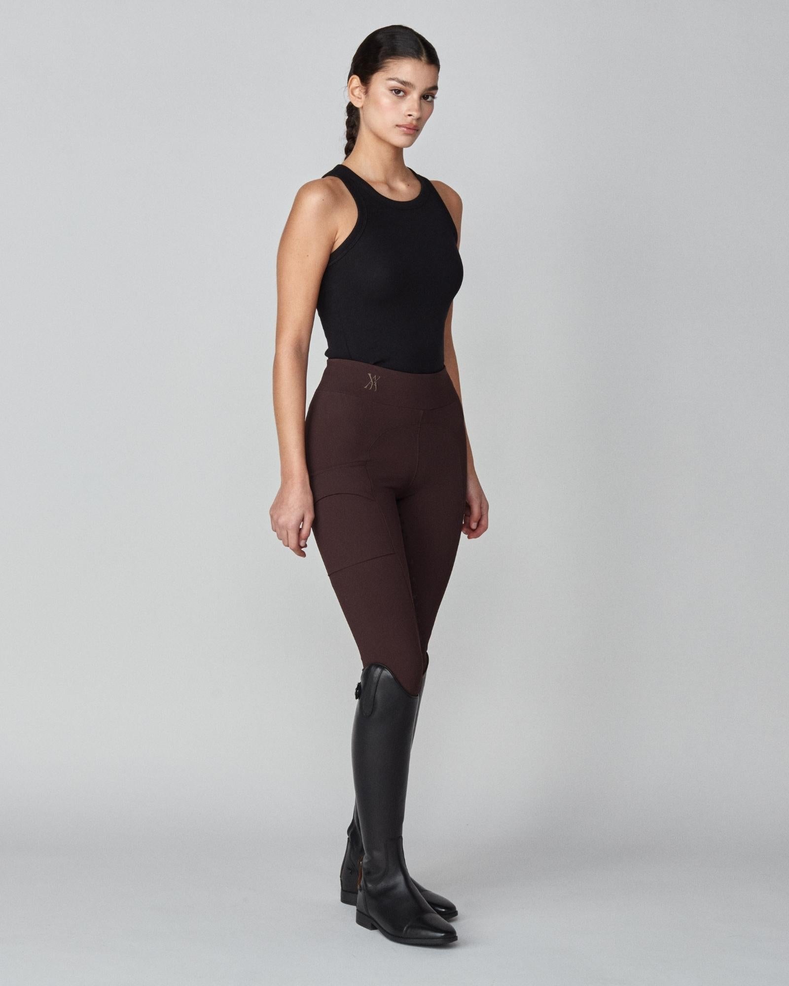 Yagya Compression Pull - On Breeches - Dark Brown - Yagya - Equiluxe Tack