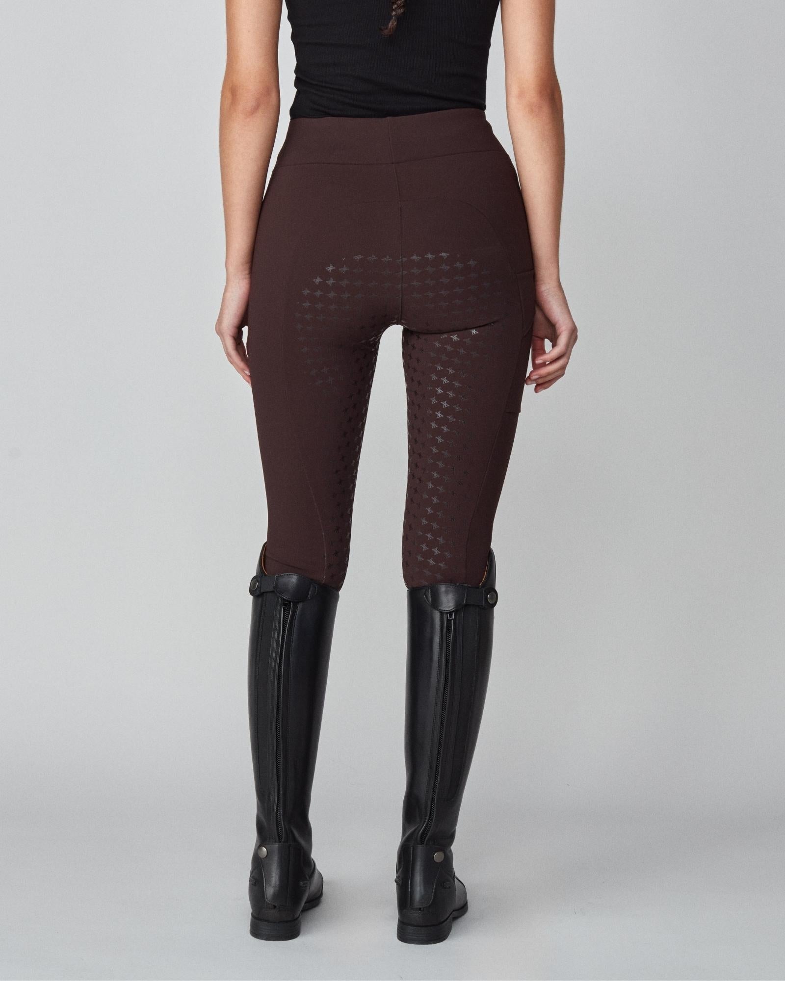 Yagya Compression Pull - On Breeches - Dark Brown - Yagya - Equiluxe Tack