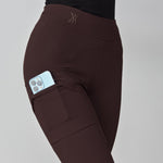 Yagya Compression Pull - On Breeches - Dark Brown - Yagya - Equiluxe Tack