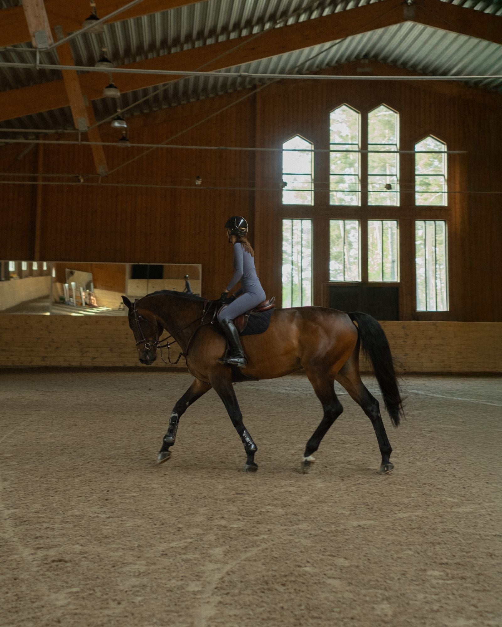 Yagya Compression Pull - On Breeches Slate Blue - Yagya - Equiluxe Tack