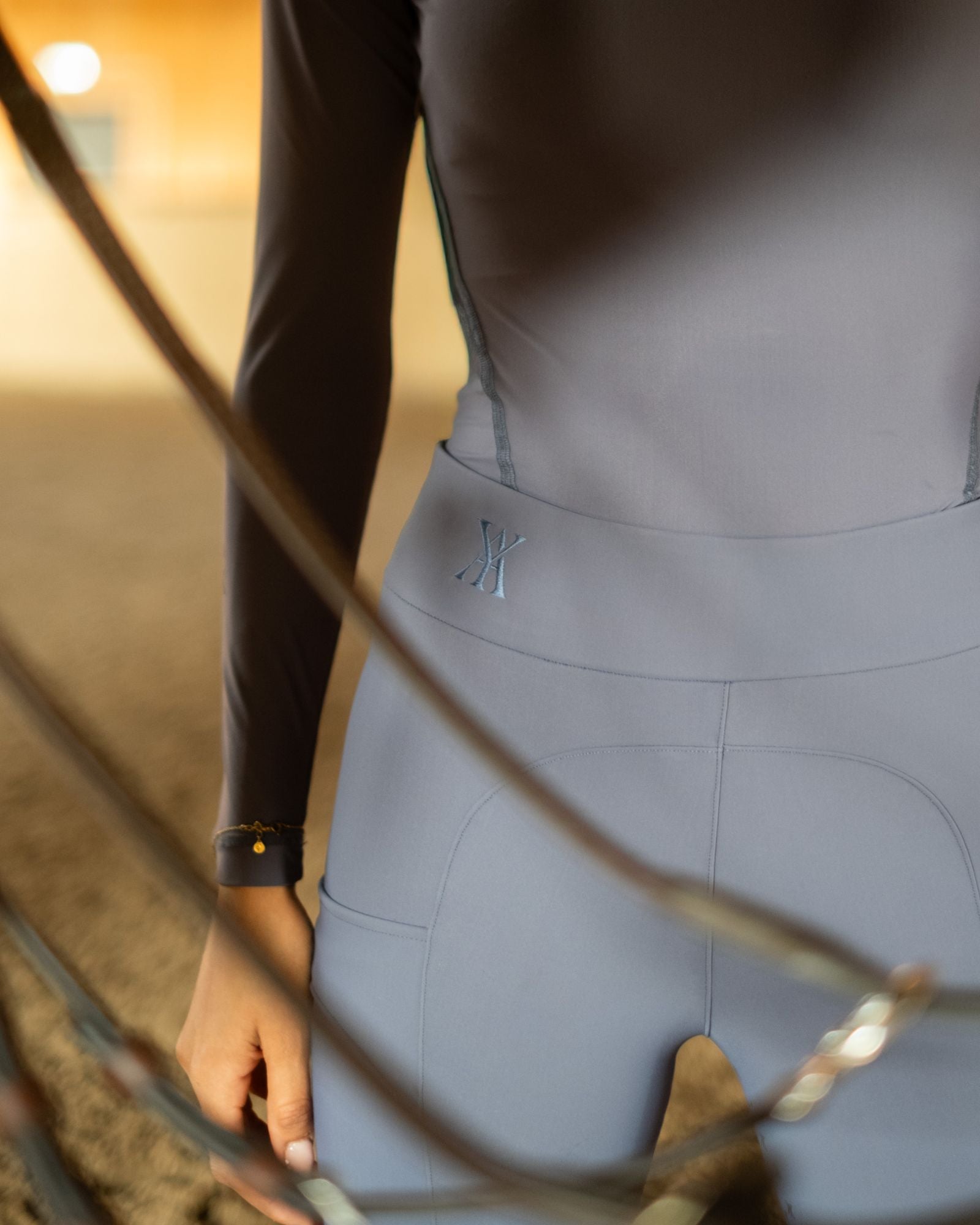 Yagya Compression Pull - On Breeches Slate Blue - Yagya - Equiluxe Tack