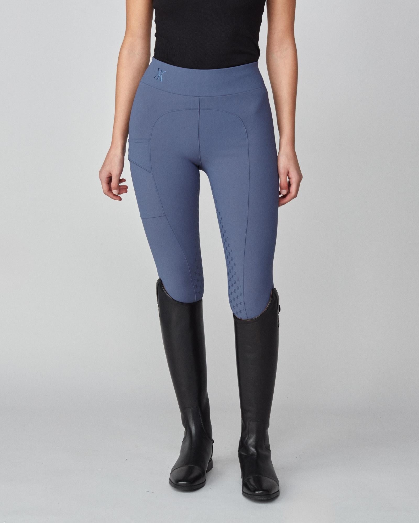 Yagya Compression Pull - On Breeches Slate Blue - Yagya - Equiluxe Tack