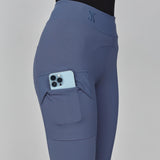 Yagya Compression Pull - On Breeches Slate Blue - Yagya - Equiluxe Tack
