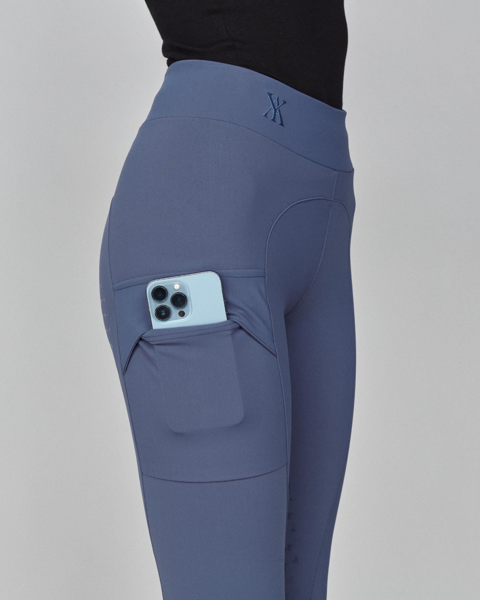 Yagya Compression Pull - On Breeches Slate Blue - Yagya - Equiluxe Tack
