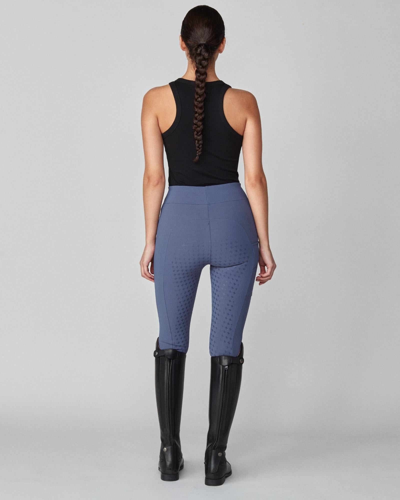 Yagya Compression Pull - On Breeches Slate Blue - Yagya - Equiluxe Tack