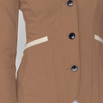 Yagya Contrast Show Jacket Camel - Yagya - Equiluxe Tack