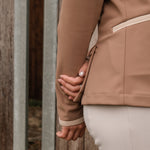 Yagya Contrast Show Jacket Camel - Yagya - Equiluxe Tack