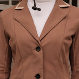 Yagya Contrast Show Jacket Camel - Yagya - Equiluxe Tack