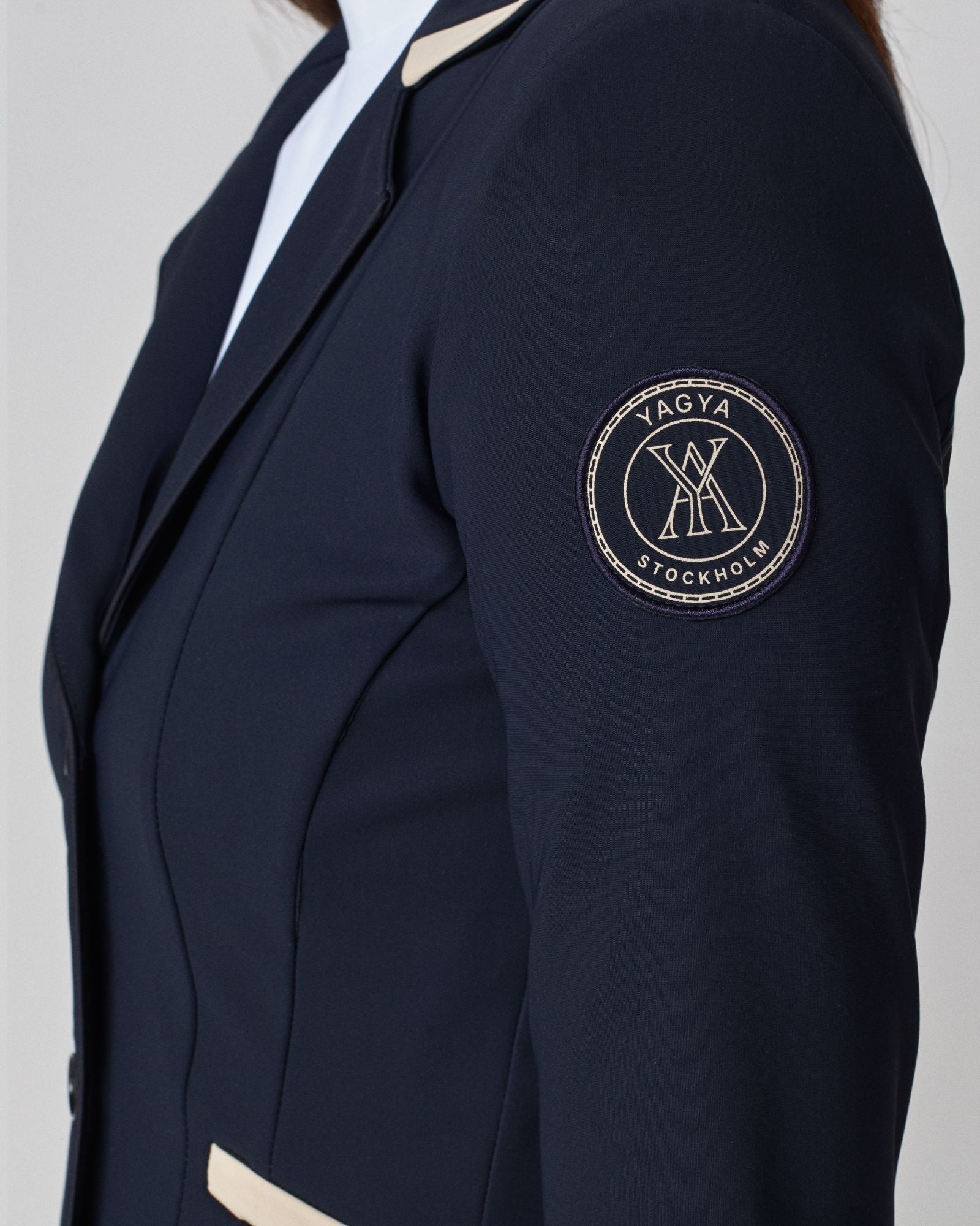 Yagya Contrast Show Jacket Midnight - Yagya - Equiluxe Tack
