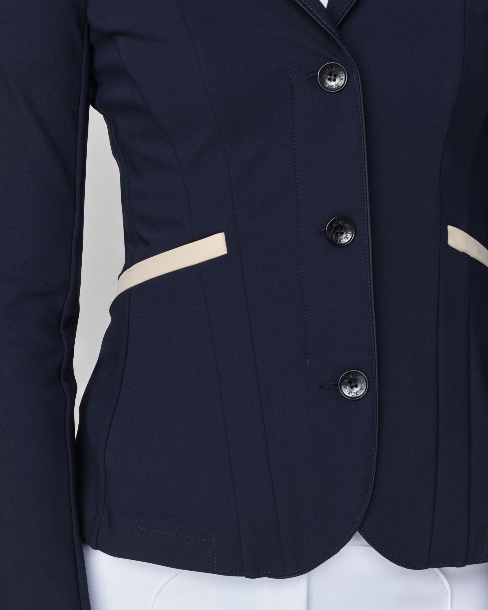 Yagya Contrast Show Jacket Midnight - Yagya - Equiluxe Tack