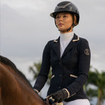 Yagya Contrast Show Jacket Midnight - Yagya - Equiluxe Tack
