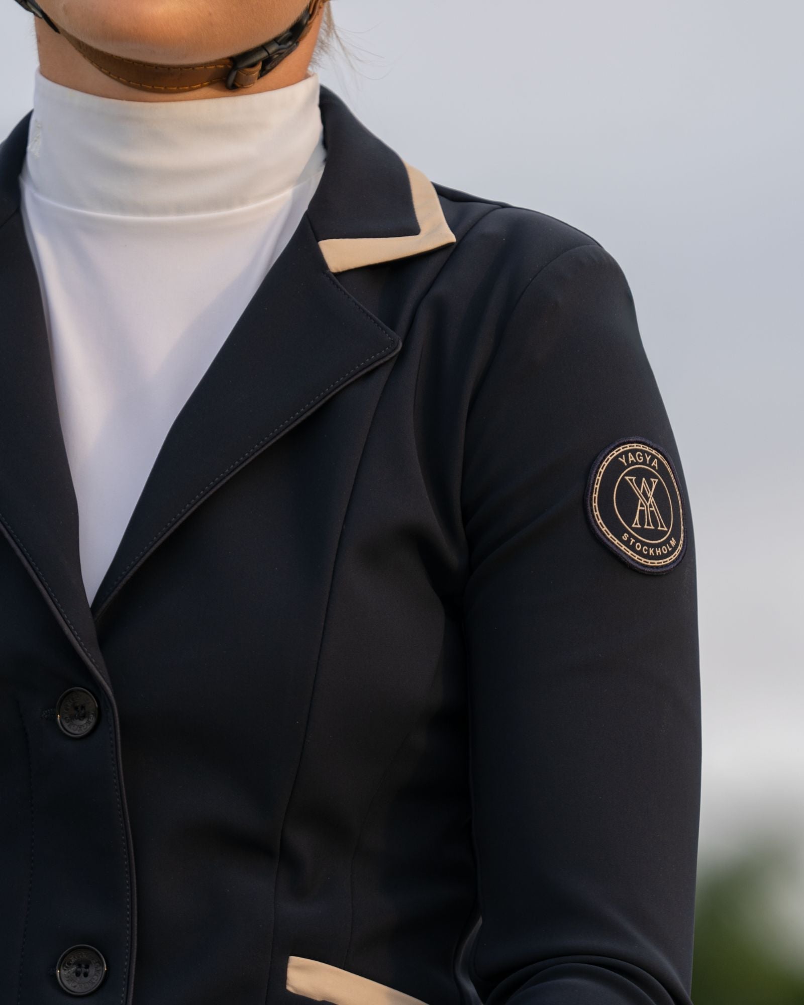 Yagya Contrast Show Jacket Midnight - Yagya - Equiluxe Tack