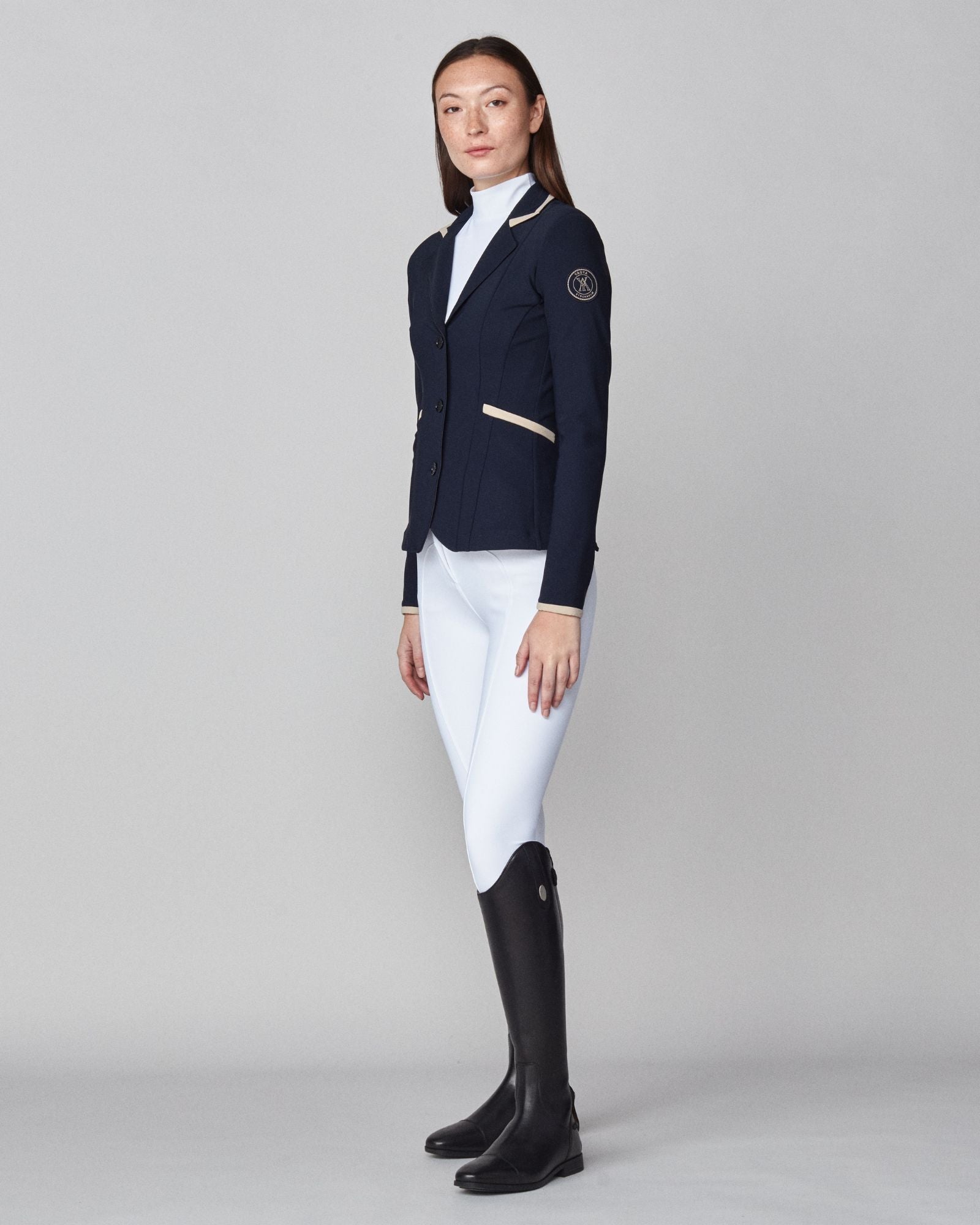 Yagya Contrast Show Jacket Midnight - Yagya - Equiluxe Tack
