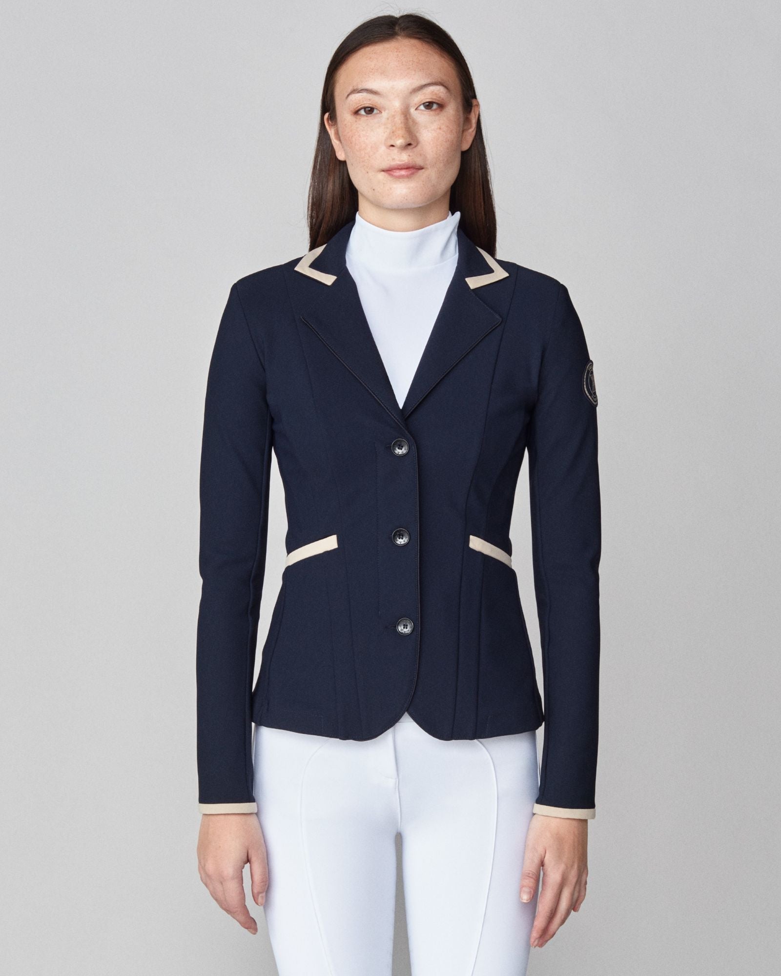 Yagya Contrast Show Jacket Midnight - Yagya - Equiluxe Tack
