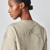 Yagya Embroidered Sweatshirt Tan - Yagya - Equiluxe Tack