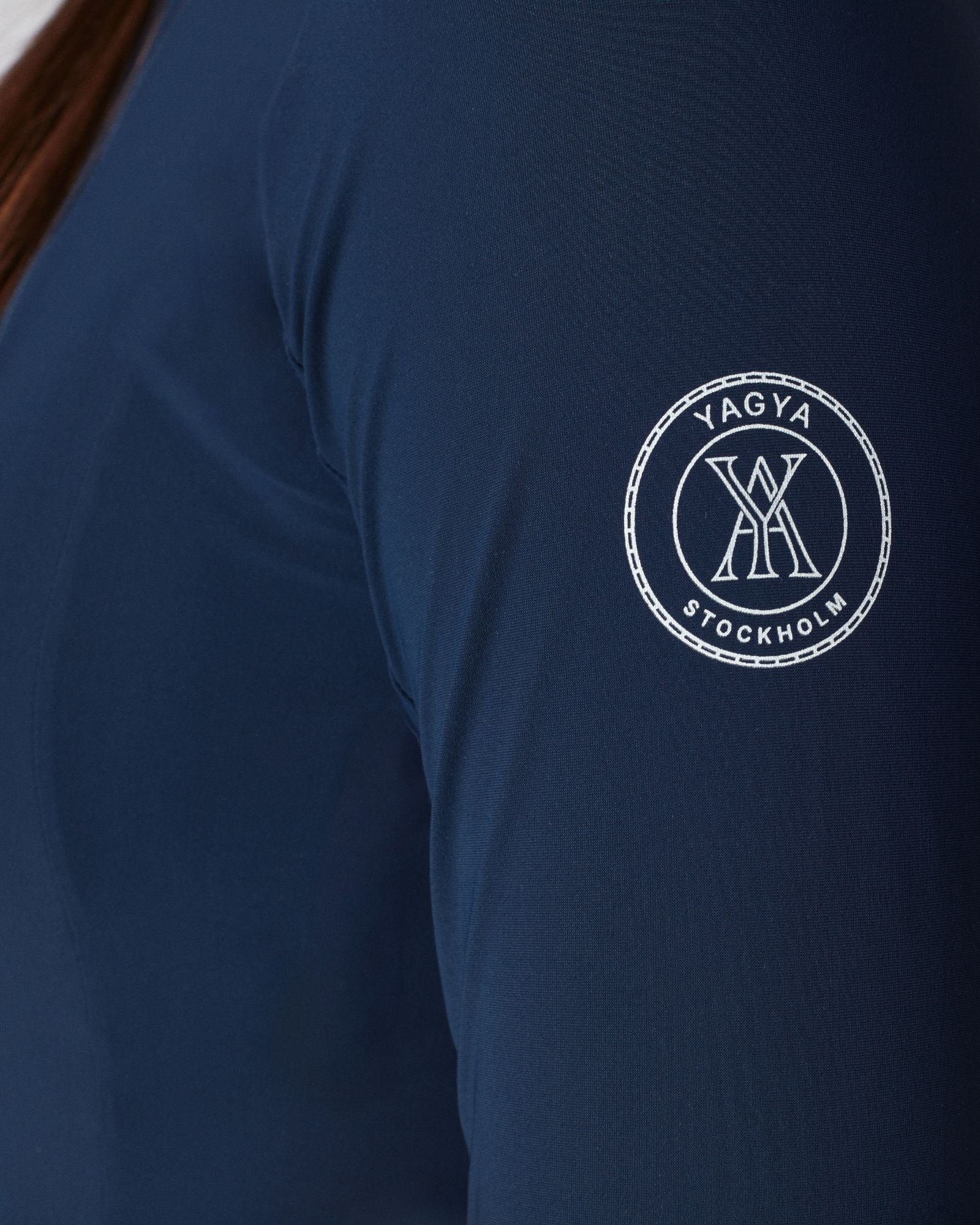 Yagya Half Zip Long Sleeve Navy - Yagya - Equiluxe Tack