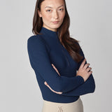 Yagya Half Zip Long Sleeve Navy - Yagya - Equiluxe Tack