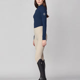 Yagya Half Zip Long Sleeve Navy - Yagya - Equiluxe Tack