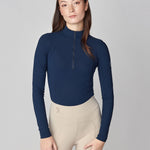 Yagya Half Zip Long Sleeve Navy - Yagya - Equiluxe Tack