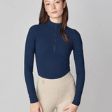 Yagya Half Zip Long Sleeve Navy - Yagya - Equiluxe Tack