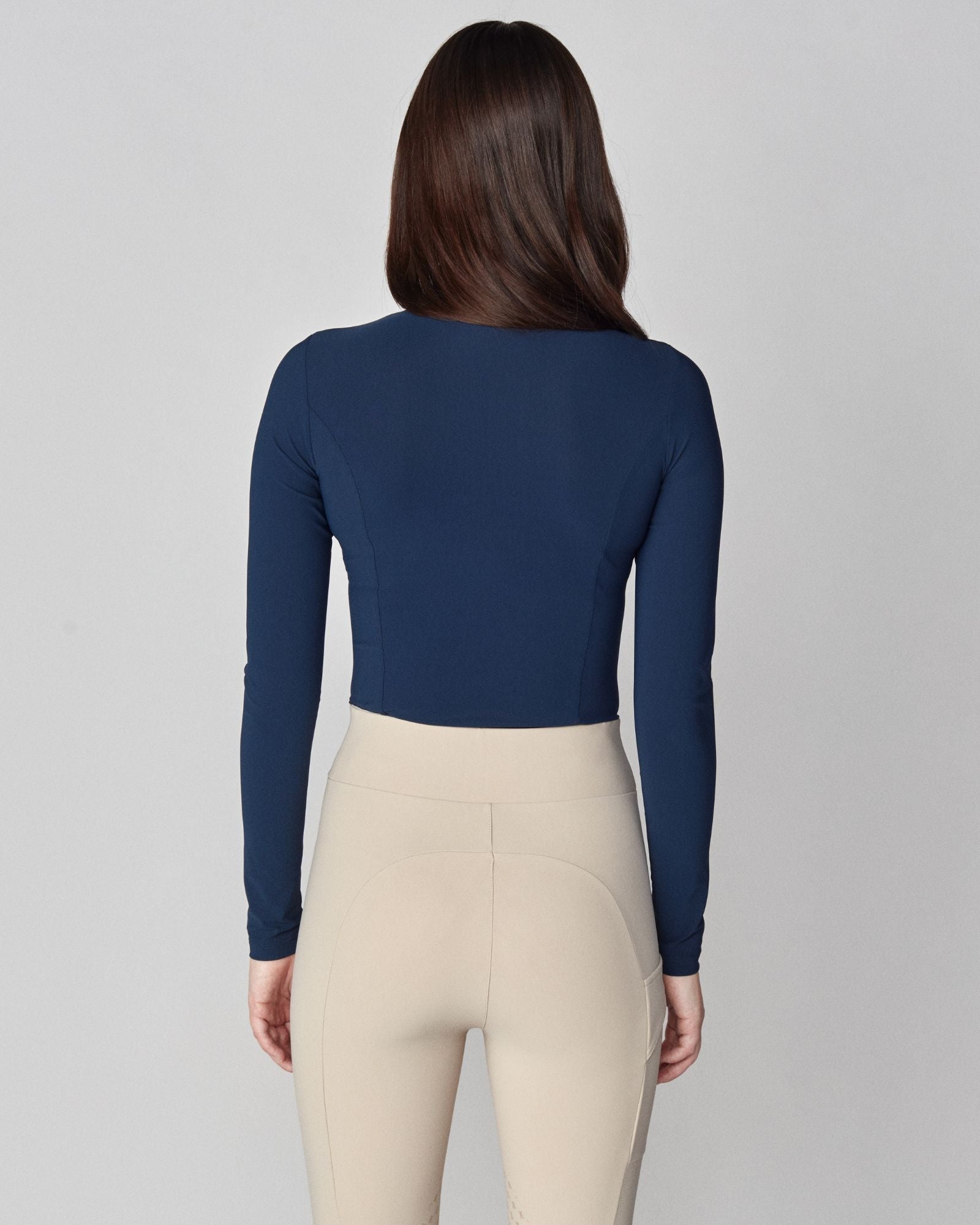 Yagya Half Zip Long Sleeve Navy - Yagya - Equiluxe Tack