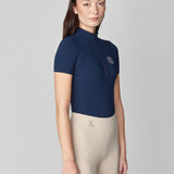 Yagya Half Zip Short Sleeve Navy - Yagya - Equiluxe Tack