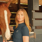 Yagya Half Zip Short Sleeve Navy - Yagya - Equiluxe Tack