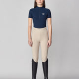 Yagya Half Zip Short Sleeve Navy - Yagya - Equiluxe Tack