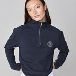 Yagya Half Zip Sweater Navy - Yagya - Equiluxe Tack