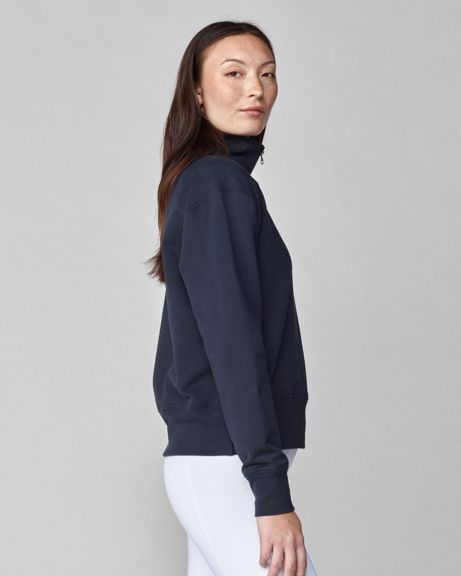 Yagya Half Zip Sweater Navy - Yagya - Equiluxe Tack