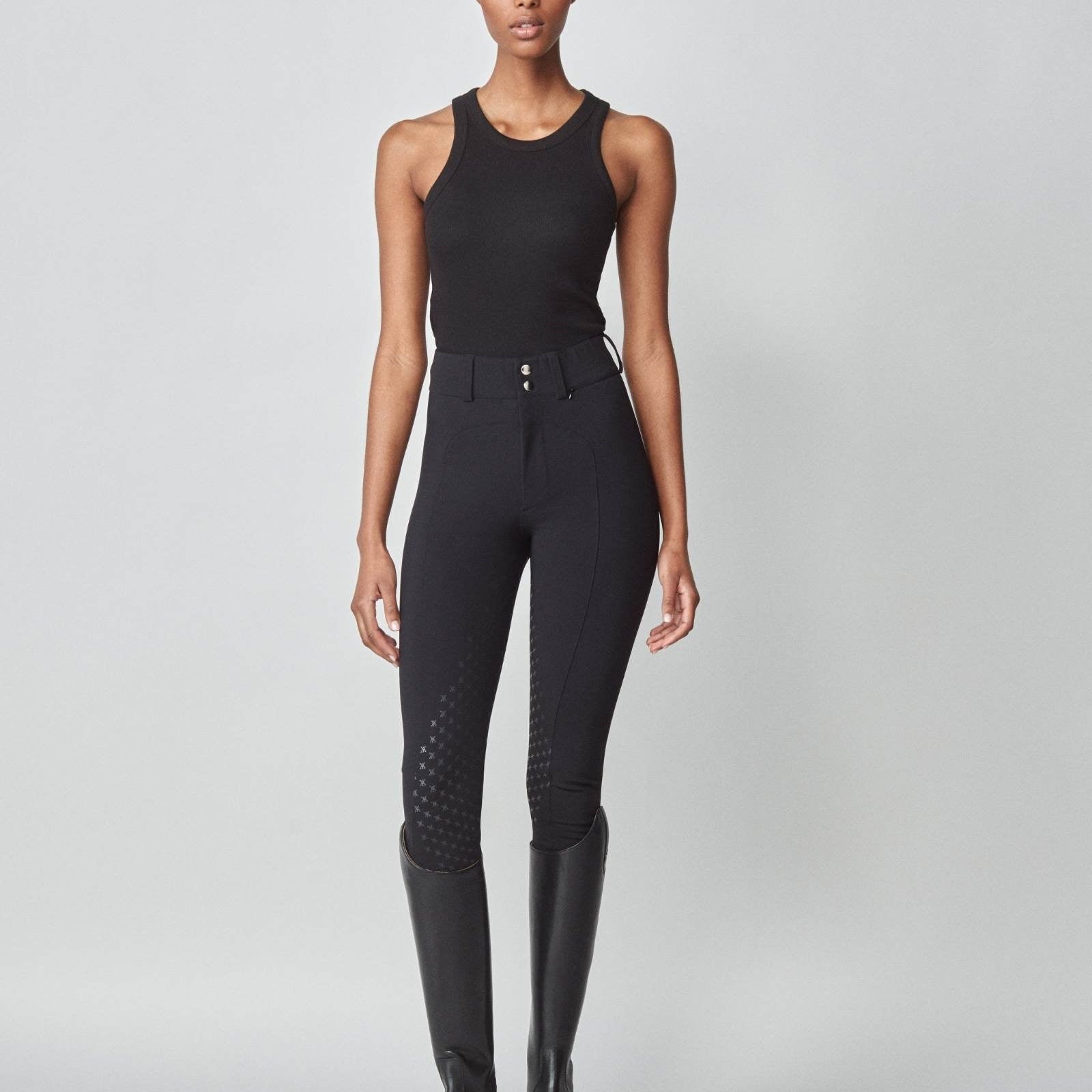 Yagya High - Rise Compression Breeches Black - Yagya - Equiluxe Tack